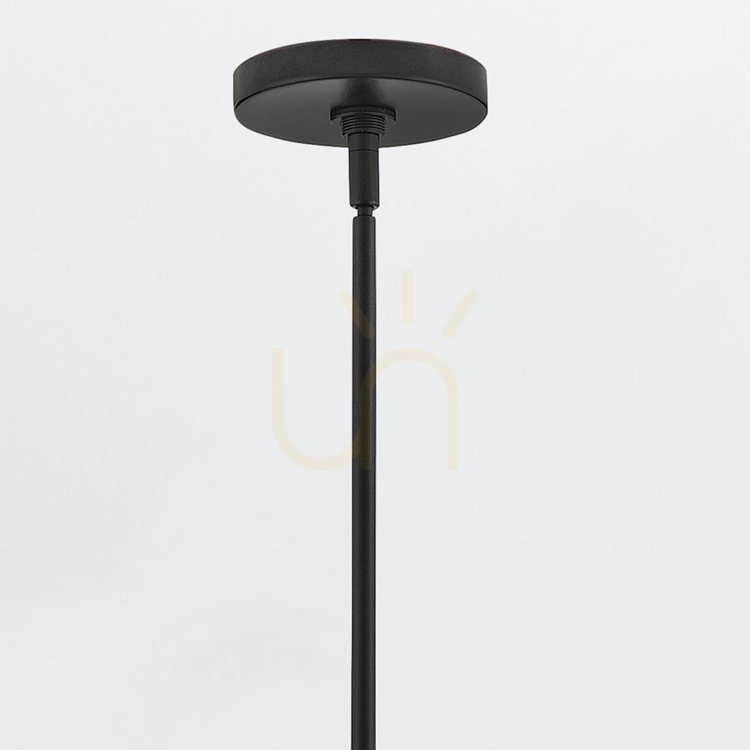 Pokaż Średnia lampa wisząca MADDOX - 1 źródło światła - Czarny, karmelowy beż QUINTIESSE Średnia lampa wisząca MADDOX - 1 źródło światła - Czarny, karmelowy beż QUINTIESSE