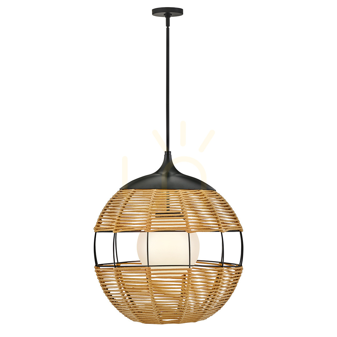 Sprawdź Średnia lampa wisząca MADDOX - 1 źródło światła - Czarny, karmelowy beż QUINTIESSE Średnia lampa wisząca MADDOX - 1 źródło światła - Czarny, karmelowy beż QUINTIESSE