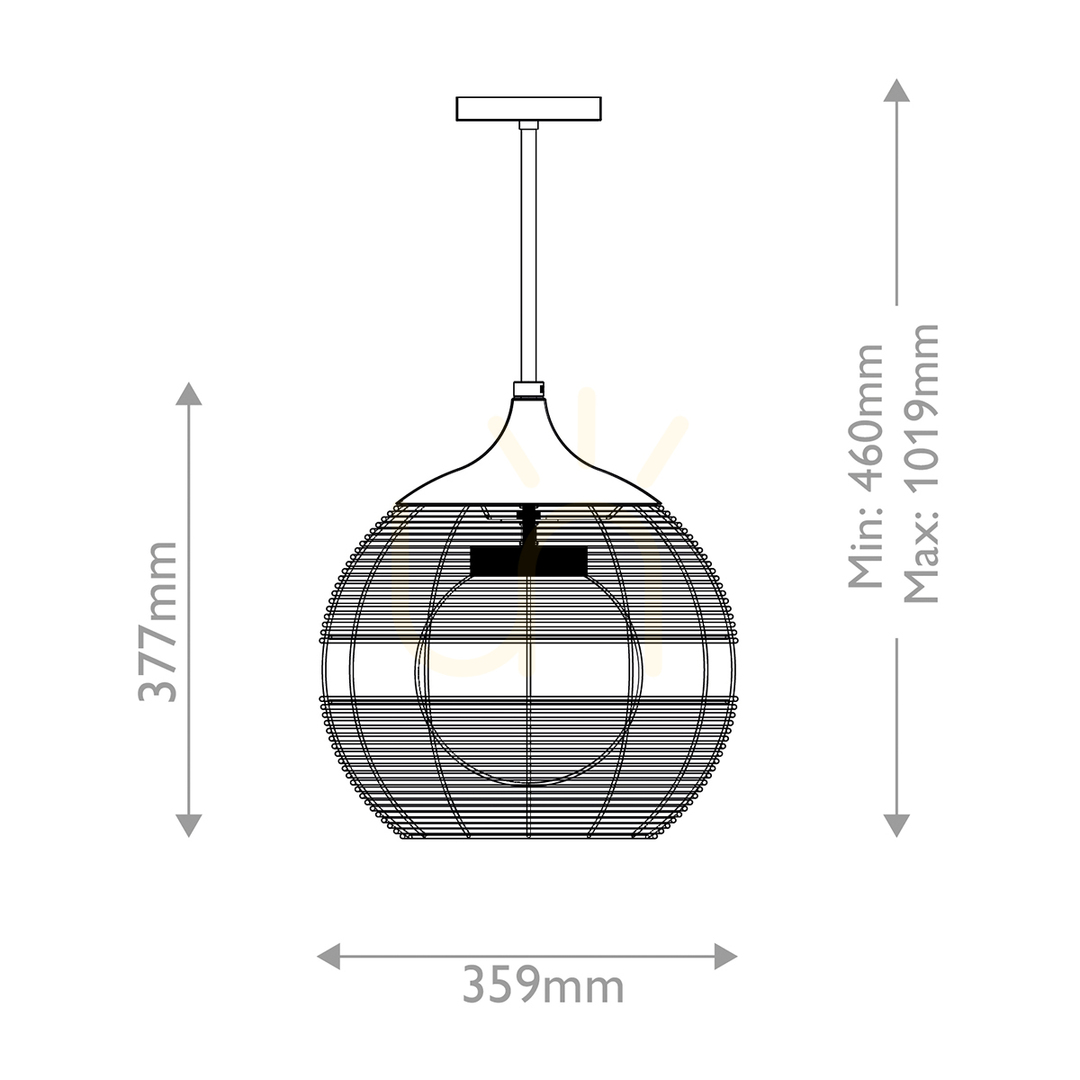 Obejrzyj Mała lampa wisząca MADDOX - 1 źródło światła - Czarny, karmelowy beż QUINTIESSE Mała lampa wisząca MADDOX - 1 źródło światła - Czarny, karmelowy beż QUINTIESSE