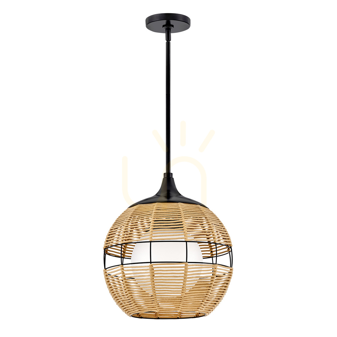 Sprawdź Mała lampa wisząca MADDOX - 1 źródło światła - Czarny, karmelowy beż QUINTIESSE Mała lampa wisząca MADDOX - 1 źródło światła - Czarny, karmelowy beż QUINTIESSE