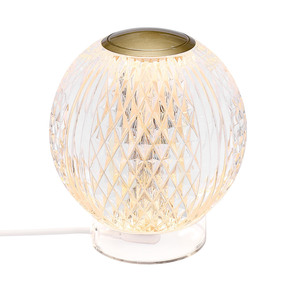 Mała lampa stołowa LED MARNI - Naturalny mosiądz QUINTIESSE 1 Mała lampa stołowa LED MARNI - Naturalny mosiądz QUINTIESSE small 1