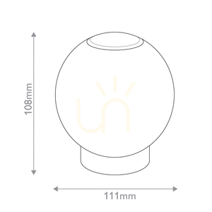 Mała lampa stołowa LED MARNI - Naturalny mosiądz QUINTIESSE 2 Mała lampa stołowa LED MARNI - Naturalny mosiądz QUINTIESSE small 2