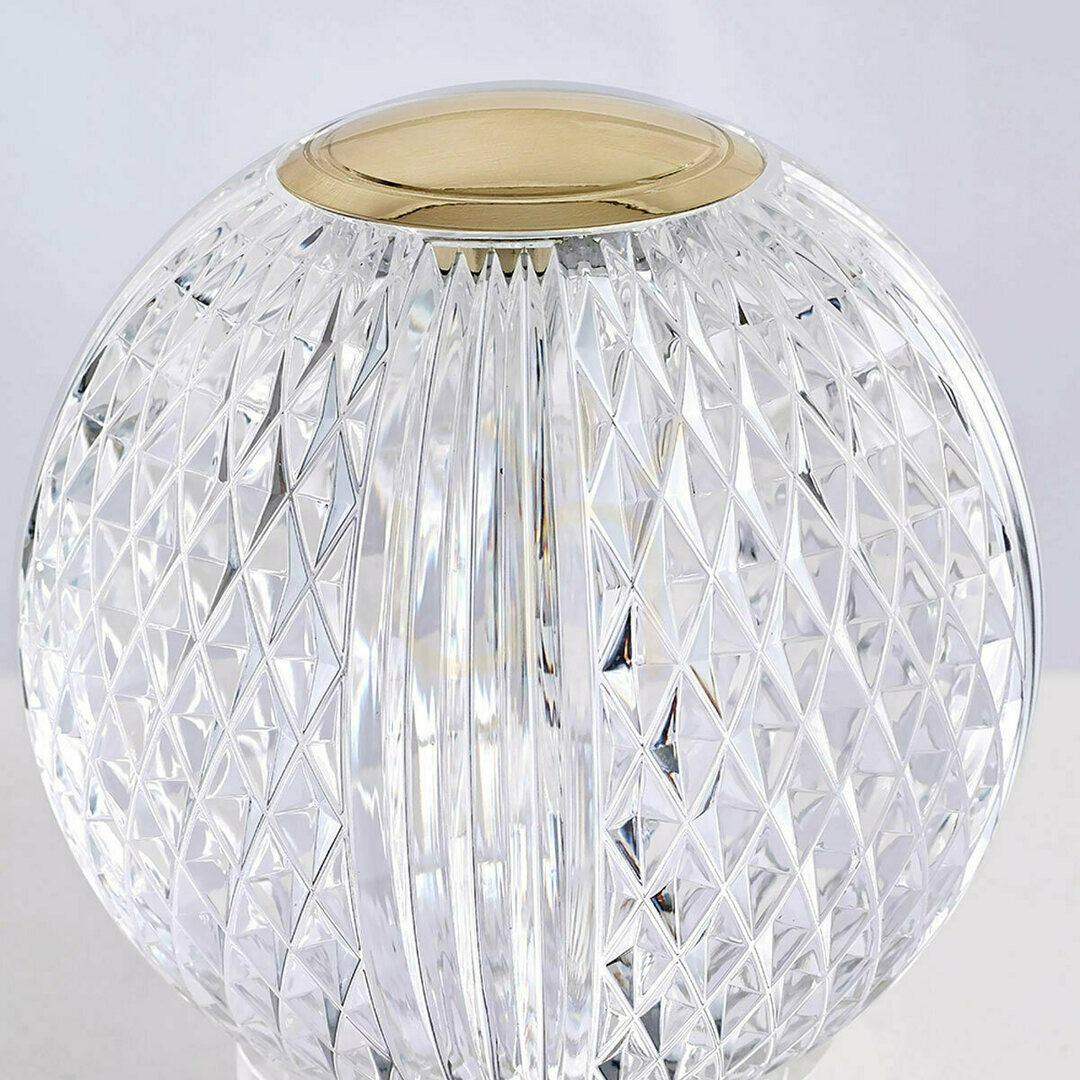 Pokaż Mała lampa stołowa LED MARNI - Naturalny mosiądz QUINTIESSE Mała lampa stołowa LED MARNI - Naturalny mosiądz QUINTIESSE