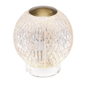 Mała lampa stołowa LED MARNI - Naturalny mosiądz QUINTIESSE 0 Mała lampa stołowa LED MARNI - Naturalny mosiądz QUINTIESSE small 0