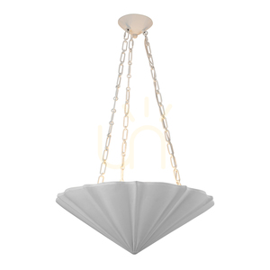 Lampa wisząca MARTINE - 3 źródła światła - Antyczna biel QUINTIESSE 1 Lampa wisząca MARTINE - 3 źródła światła - Antyczna biel QUINTIESSE small 1