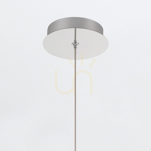 Mała lampa wisząca PALMAS - 1 źródło światła - Polerowany nikiel QUINTIESSE 6 Mała lampa wisząca PALMAS - 1 źródło światła - Polerowany nikiel QUINTIESSE small 6