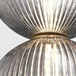 Mała lampa wisząca PALMAS - 2 źródła światła - Szczotkowane złoto QUINTIESSE 3 Mała lampa wisząca PALMAS - 2 źródła światła - Szczotkowane złoto QUINTIESSE small 3