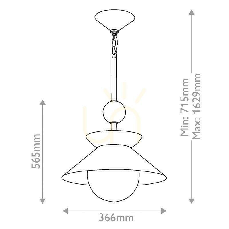 Obejrzyj Średnia lampa wisząca SAUCER - 1 źródło światła - Postarzany mosiądz QUINTIESSE Średnia lampa wisząca SAUCER - 1 źródło światła - Postarzany mosiądz QUINTIESSE