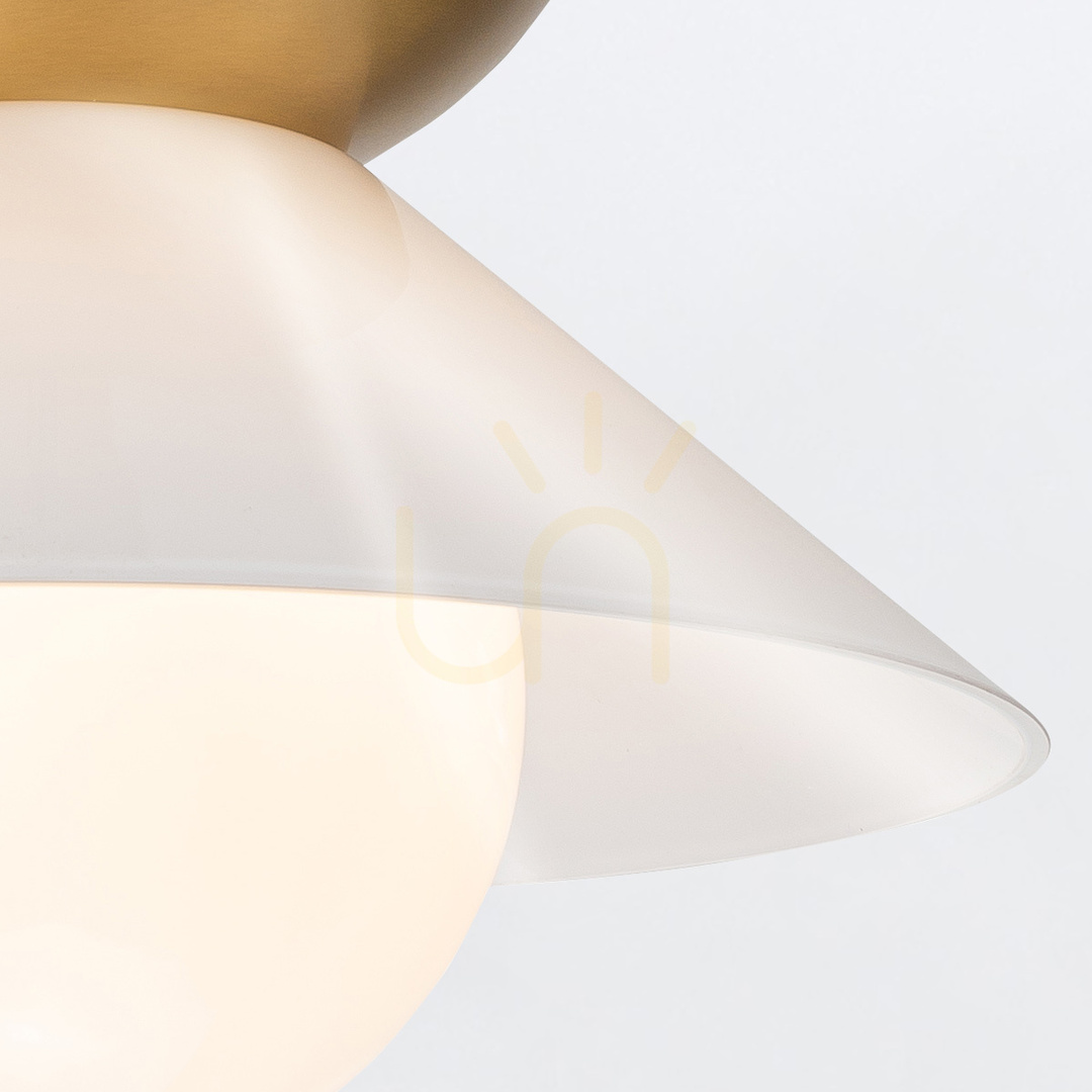 Sprawdź Średnia lampa wisząca SAUCER - 1 źródło światła - Postarzany mosiądz QUINTIESSE Średnia lampa wisząca SAUCER - 1 źródło światła - Postarzany mosiądz QUINTIESSE