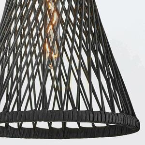 Lampa wisząca TWYLA - 1 źródło światła - Czarny QUINTIESSE small 6