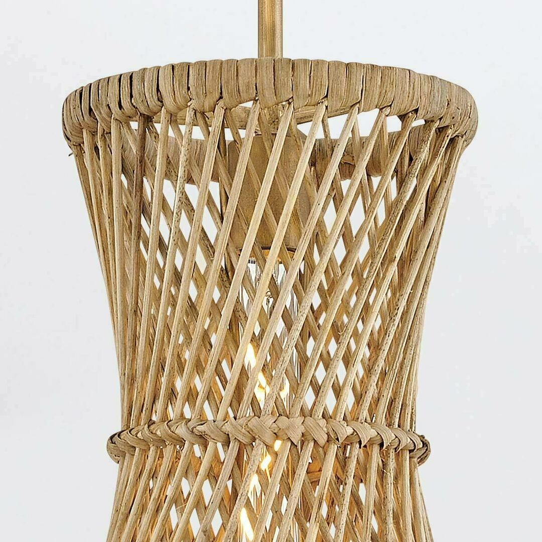 Pokaż Lampa wisząca TWYLA - 1 źródło światła - Oksydowane złoto QUINTIESSE Lampa wisząca TWYLA - 1 źródło światła - Oksydowane złoto QUINTIESSE