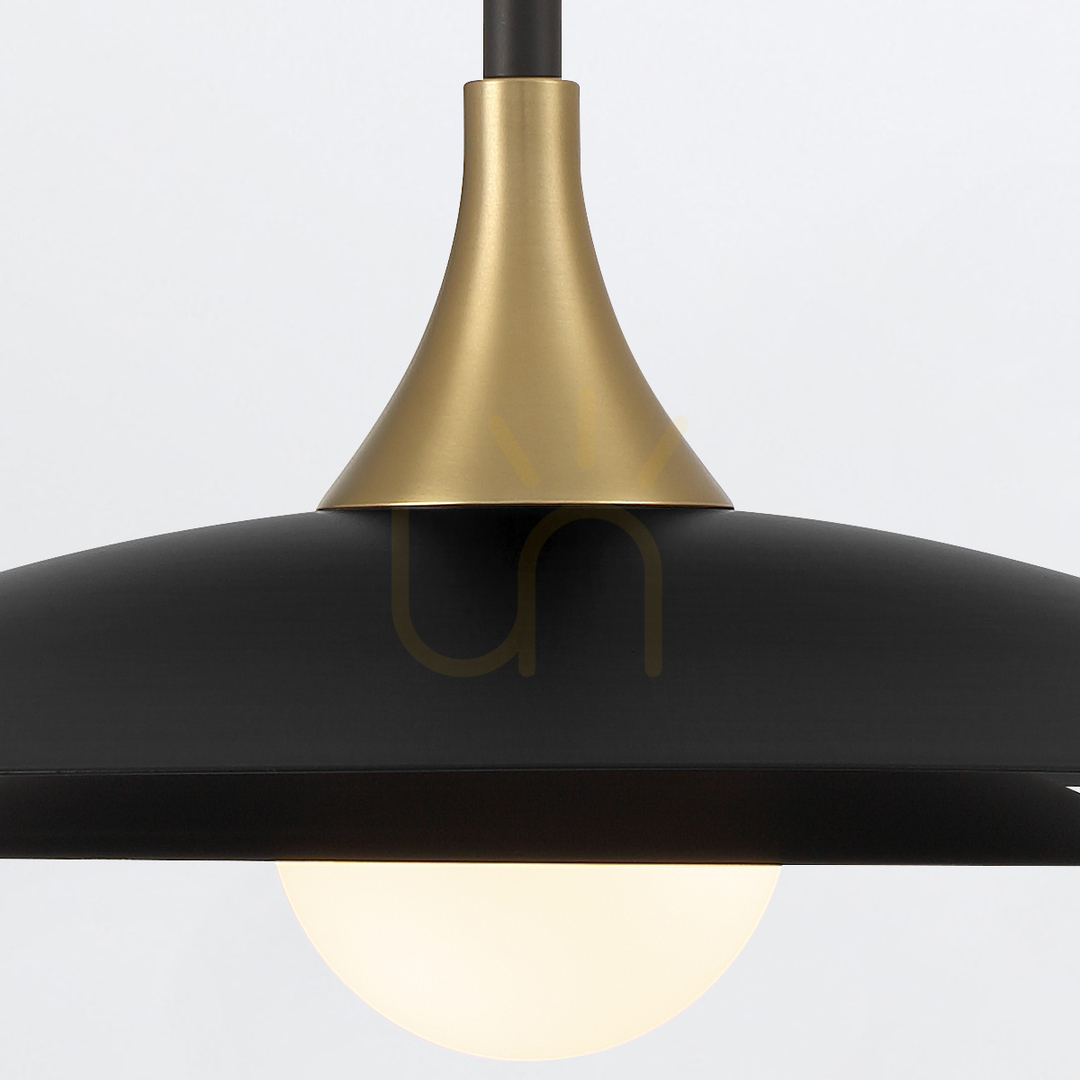 Wyświetl Lampa wisząca WELSH - Matowa czerń QUINTIESSE Lampa wisząca WELSH - Matowa czerń QUINTIESSE