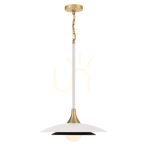 Sprawdź Lampa wisząca WELSH - Matowa biel QUINTIESSE
