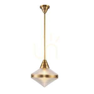 Lampa wisząca WILLARD - 1 źródło światła - Vintage mosiądz QUINTIESSE 1 Lampa wisząca WILLARD - 1 źródło światła - Vintage mosiądz QUINTIESSE small 1