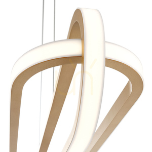 Lampa wyspowa DEMARK - Szczotkowane złoto QUINTIESSE 4 Lampa wyspowa DEMARK - Szczotkowane złoto QUINTIESSE small 4