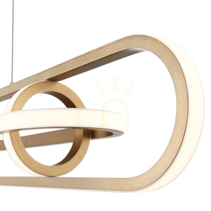 Lampa wyspowa DEMARK - Szczotkowane złoto QUINTIESSE 7 Lampa wyspowa DEMARK - Szczotkowane złoto QUINTIESSE small 7