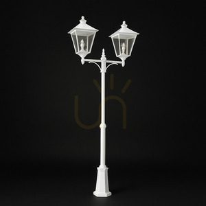 Latarnia ogrodowa  LONDON IP54 2x E27 482WH Biały - premium NORLYS small 1