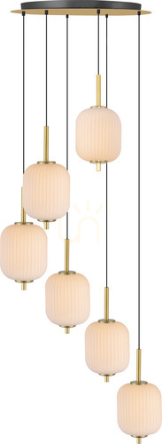 Sprawdź Lampa wisząca Zuma Line AKARI DU31288A/34W Złoty 1xLED