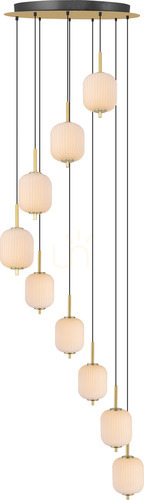 Sprawdź Lampa wisząca Zuma Line AKARI DU31288/55W Złoty 1xLED