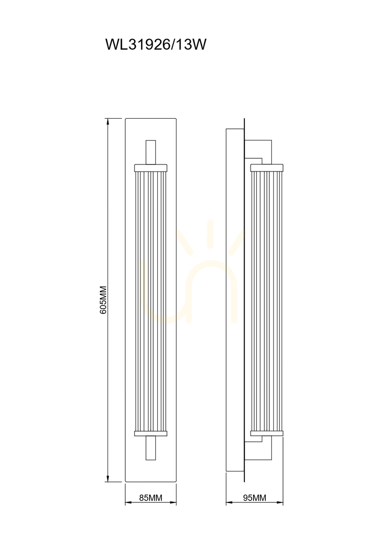 Zobacz Kinkiet Zuma Line DORIA WL31926/13W Czarny 1xLED Kinkiet Zuma Line DORIA WL31926/13W Czarny 1xLED