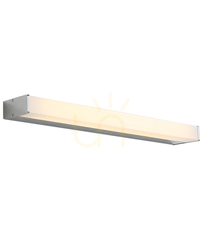 Sprawdź Kinkiet Zambelis LED 16W 3000K chrom IP44 biały opal