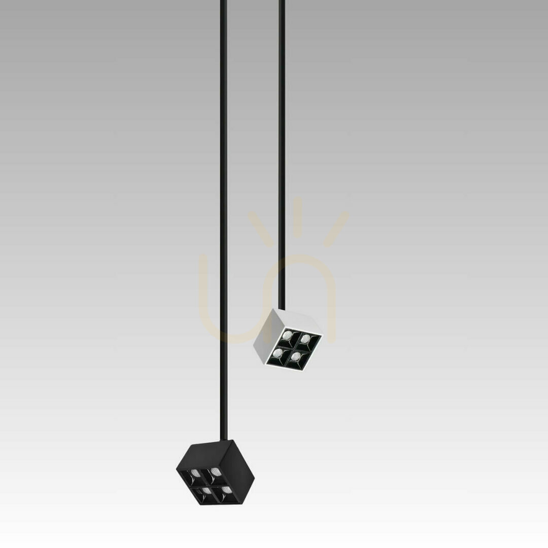Sprawdź Lampa wisząca Spot Light Squered LED 7W 3000k czarna ZAMBELIS Lampa wisząca Spot Light Squered LED 7W 3000k czarna ZAMBELIS