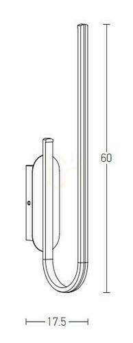 Sprawdź Kinkiet Zambelis 1935 LED 21 W 3000 K złoty mat 60 cm