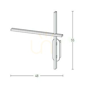 Kinkiet LED Zambelis czarny mat 20W 3000K IP20 small 1
