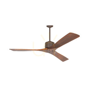 Lampa wisząca Zambelis FAN Coffee Cherry drewniane łopaty brązowa 132 cm small 1