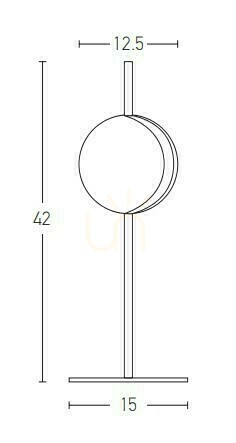 Sprawdź Lampka stołowa 8W aluminiowo-metalowo-akrylowa czarno-złota ZAMBELIS