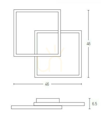 Sprawdź Plafon LED Zambelis złoty mat 28W 3000K ściemnialny 46 cm