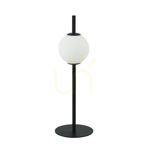 Sprawdź Lampa stołowa LED 6W 3000k szkło i metal biały+czarny ZAMBELIS