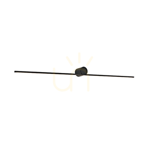 Kinkiet LED Zambelis czarny piaskowy 6W 3000K IP44 aluminium small 2