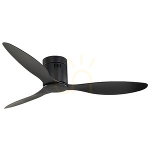 Wentylator sufitowy Zambelis czarny mat 137 cm Tuya WiFi 40W small 1