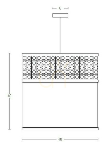 Sprawdź Lampa wisząca Zambelis beżowa naturalna 1xE27 40 cm burlap