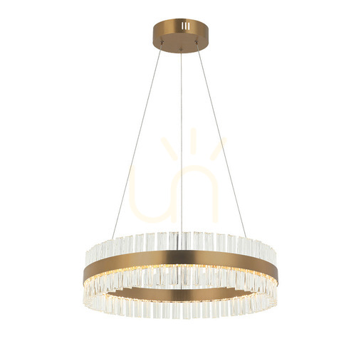 Sprawdź Lampa wisząca LED Zambelis złoty mat 56W 3000K 60 cm G9?