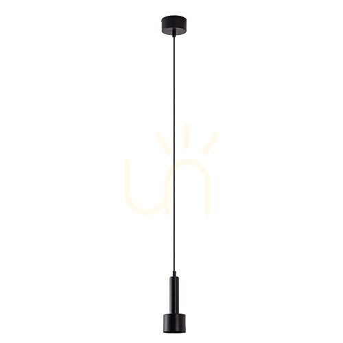 Sprawdź Lampa wisząca LED Zambelis 7W czarna piaskowa, metalowa, ciepła 3000K