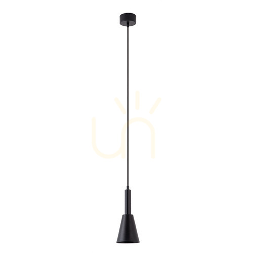 Sprawdź Lampa wisząca LED Zambelis 7W piaskowy czarny czarna metalowa