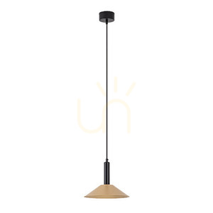 Lampa wisząca LED Zambelis czarno-złota 7W 3000K Ø22,5 cm small 1