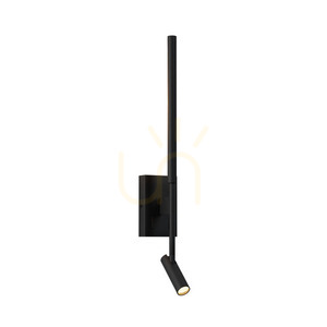 Kinkiet LED Zambelis czarny mat metal aluminium akryl 3000K 7W small 1