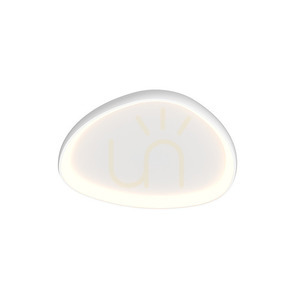 Plafon LED Zambelis biały 32W 3000K 60 cm metal-akrylowy small 0