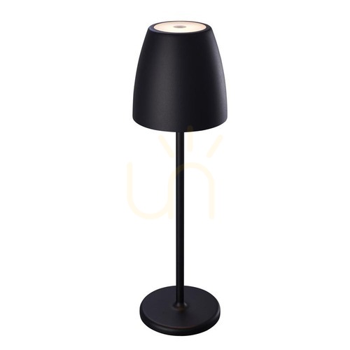 Sprawdź Zewnętrzna przenośna lampa stołowa LED 2W czarna ZAMBELIS