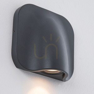 Kinkiet zewnętrzny LED 9W grafitowy Zambelis IP54 small 0