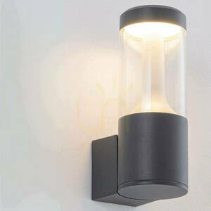 Kinkiet zewnętrzny LED Zambelis 10W grafitowy IP54 3000K small 3