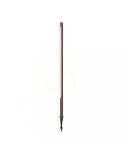 Sprawdź Lampa ogrodowa na szpikulcu Zambelis E280 LED 15W 100 cm ciemnobrązowa