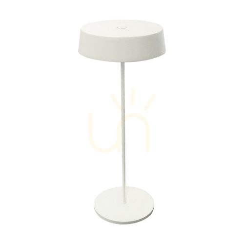 Sprawdź Przenośna lampa stołowa zewnętrzna 2.2w biała ZAMBELIS