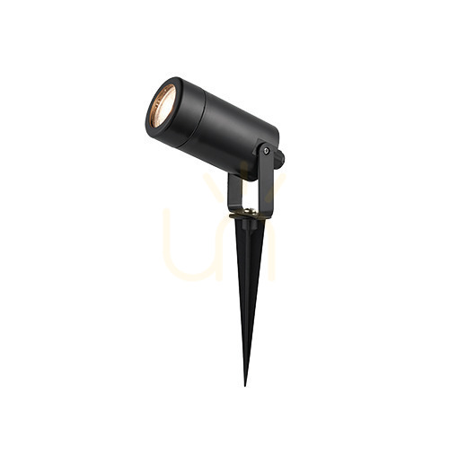 Sprawdź Reflektor ogrodowy wbijany E312 GU10 max 7 W IP54, czarny ABS, szpikulec i kabel 30 cm, Zambelis