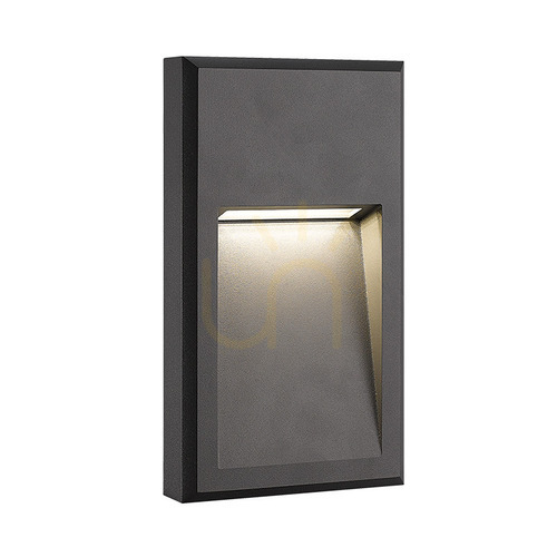 Sprawdź Zewnętrzna lampa schodowa LED 6W 3000k aluminium grafit ZAMBELIS