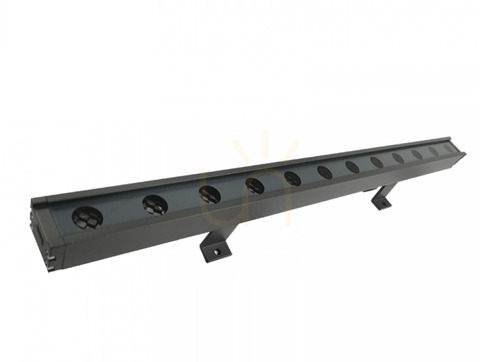 Sprawdź Kinkiet zewnętrzny Wall Washer Zambelis LED 24x1W 24V 3000K IP66 szary 100 cm