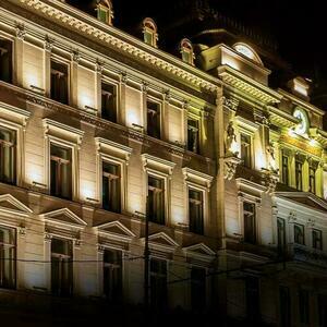 Kinkiet zewnętrzny Wall Washer Zambelis LED 24x1W 24V 3000K IP66 szary 100 cm small 1